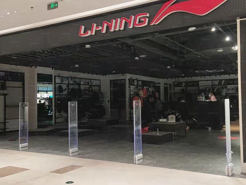 Li Ning brand store installed cubic acoustic magnetic anti-theft device AM9800