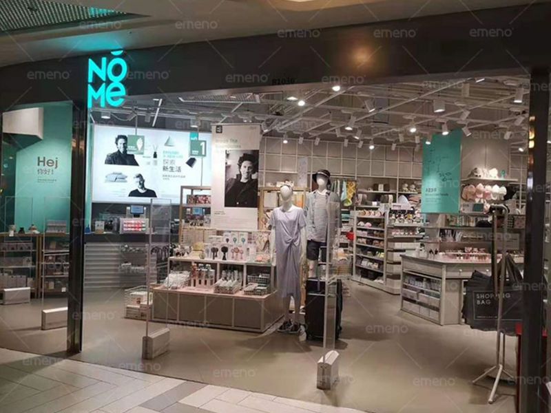 NOME brand store installed cubic beauty AM9800 acrylic acoustic magnetic anti-theft system