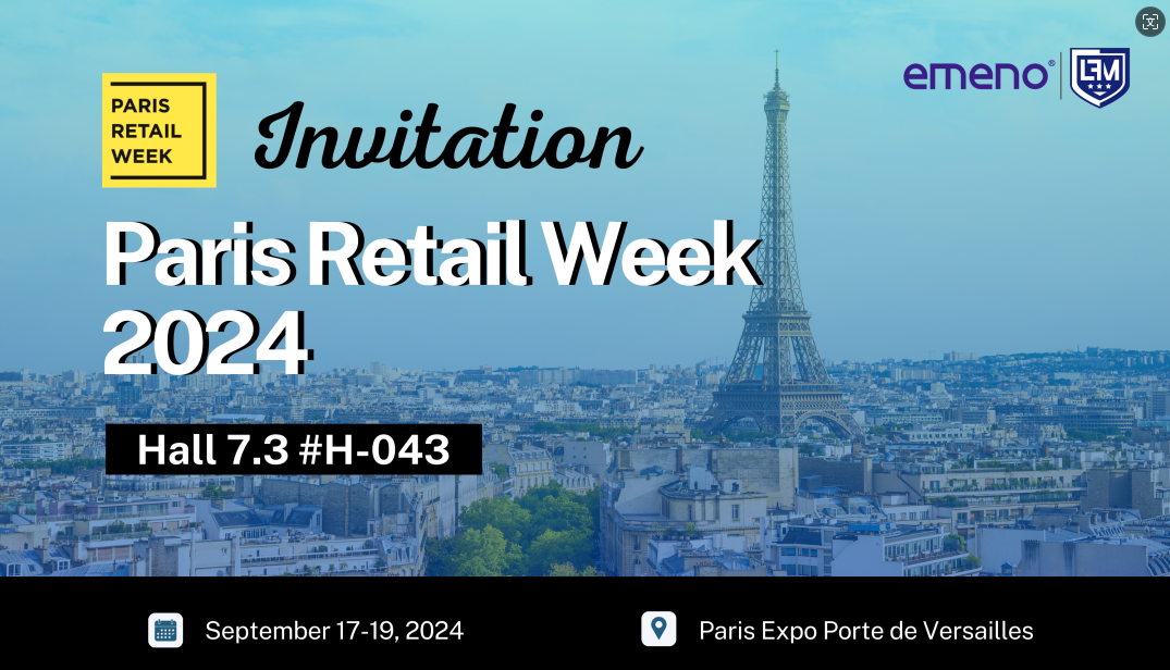 We will attend the Paris Retail Week 2024 exhibition